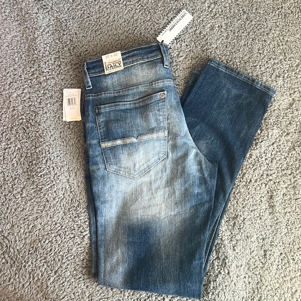 Mens Buffalo jeans, brand new, 32 x 32, slim straight